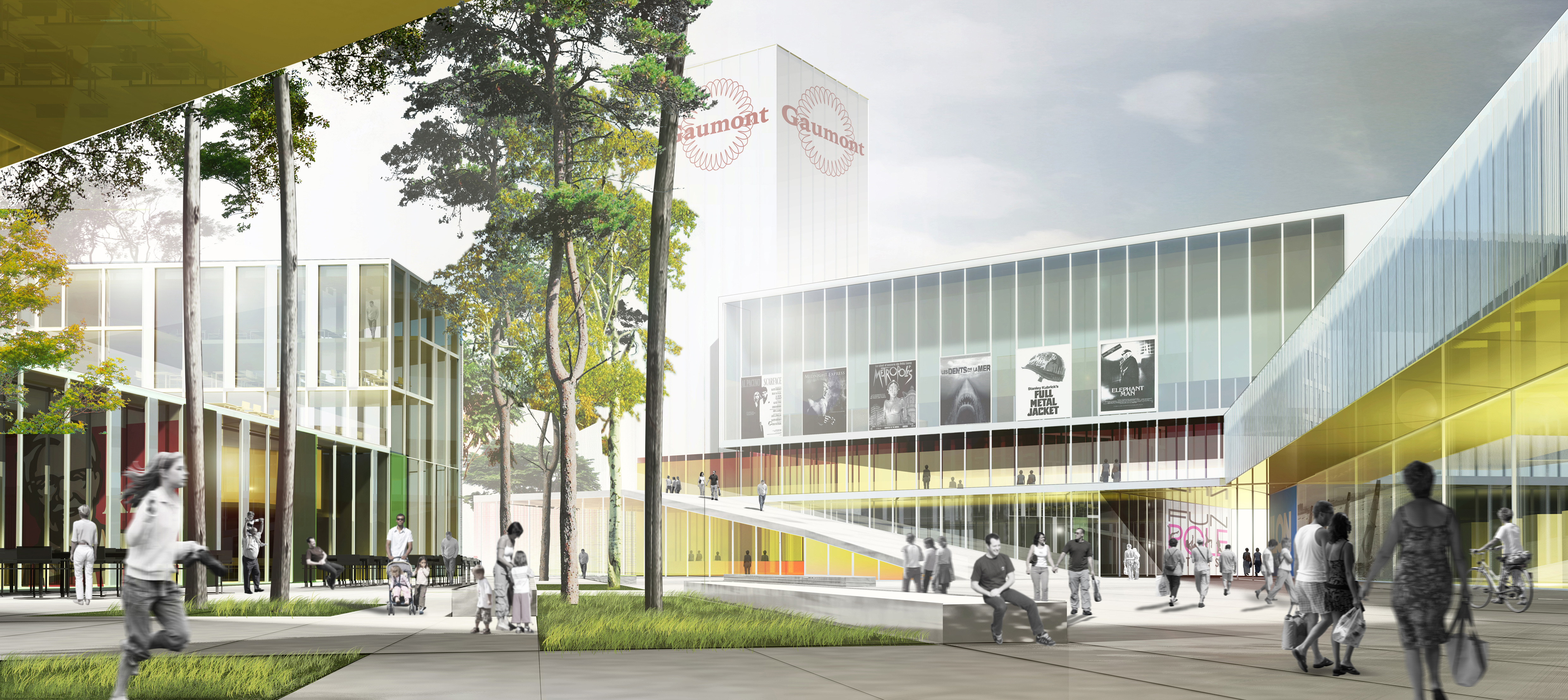 COMPLEXE CINEMAS / COMMERCES / RESTAURANTS