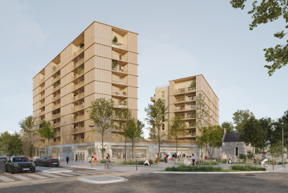 126 logements collectifs avec locaux activités